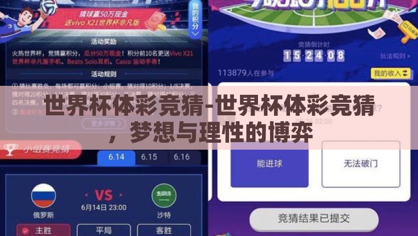 世界杯体彩竞猜-世界杯体彩竞猜，梦想与理性的博弈，理解与平衡，世界杯体彩竞猜中的梦想与理性游戏