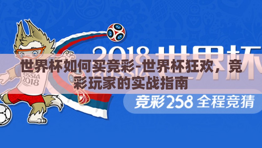 世界杯如何买竞彩-世界杯狂欢，竞彩玩家的实战指南，世界杯竞彩玩法攻略，狂欢与实战指南