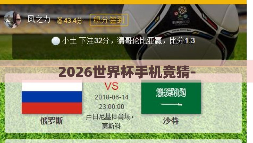 2026世界杯手机竞猜-2026世界杯手机竞猜，参赛球队实力大比拼