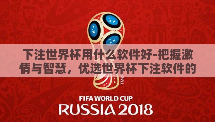 下注世界杯用什么软件好-把握激情与智慧，优选世界杯下注软件的实用指南，点燃世界杯激情，探索优选下注软件的实用指南
