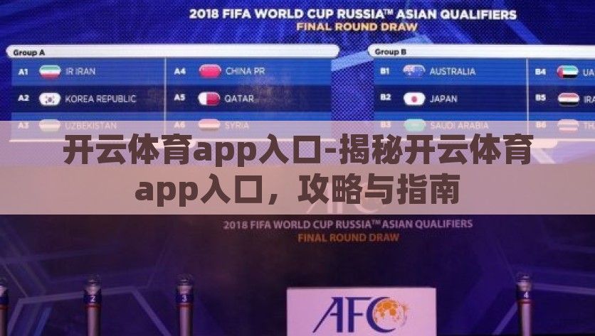 开云体育app入口-揭秘开云体育app入口，攻略与指南，揭秘开云体育app入口，全面攻略与实用指南