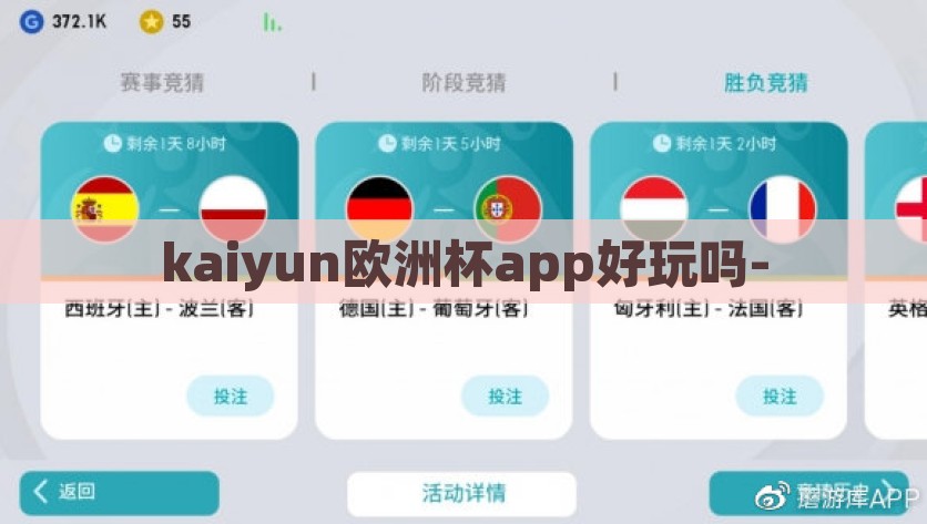 kaiyun欧洲杯app好玩吗-深度评测kaiyun欧洲杯app，玩转赛事新体验