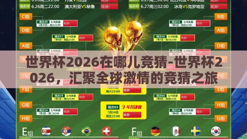 世界杯2026在哪儿竞猜-世界杯2026，汇聚全球激情的竞猜之旅，2026年世界杯竞猜全攻略，全球激情汇聚的胜利之旅