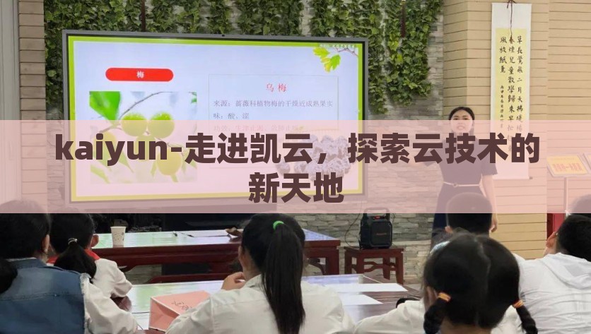 kaiyun-走进凯云，探索云技术的新天地，探索凯云，开启云技术新篇章